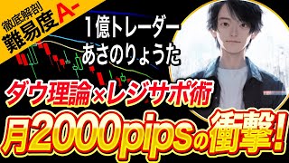 【FX手法検証】月2000pips！伝説の1億トレーダー手法がヤバすぎた…