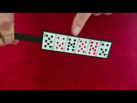 Saturn Magic -Psychic Card Paddle by Bob Solari - Trick