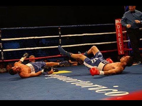 FUNNY BOXING Double Knockout Knockdown Compilation