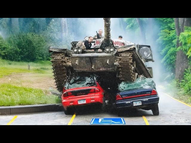 Die besten Racheakte wegen Falschparkens, die auf Video festgehalten wurden | Idioten im Auto #1 SDDEFAULT Thumbnail
