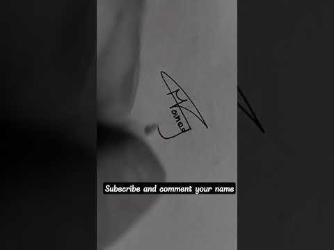 beautiful signature of Manogna name|bhy signs|(requested) #bhy #signature #manogna #shorts