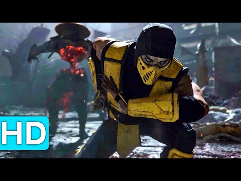 SCORPION vs RAIDEN Fight Scene (2022) Cinematic | Mortal Kombat 11 Cinematic Trailer