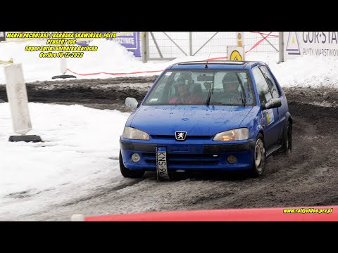 MAREK PACHOLARZ / BARBARA SKAWIŃSKA-FOLTA - PEUGEOT 106 - Super Sprint Barbórka Gorlicka 10-12-2023