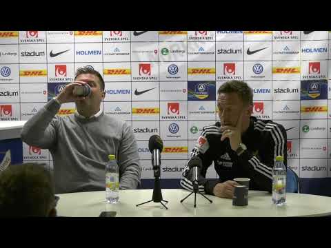 Presskonferens ÖFK-Norrköping