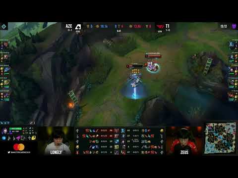 Faker's Ahri Insane Outplay at MSI !!!!!!! T1 VS AZE