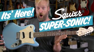 Video thumbnail for Squier Super-Sonic Unboxing & First Impressions - Lot's of tuning, interesting pickups & MORE! by 60 Cycle Hum
