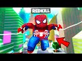 REDKILL SAUVE LA VILLE EN DEVENANT SPIDERMAN sur ROBLOX ! (Spiderman Simulator 2023)