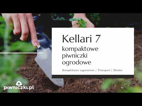 Piwniczka ogrodowa Kellari 7 | Kompaktowa ziemianka ogrodowa do Twojego ogrodu