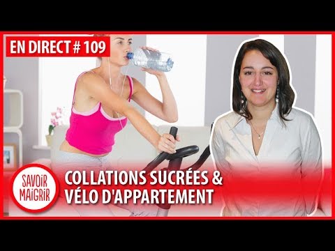 Collations sucrées et vélo d'appartement - Webinaire Savoir Maigrir #109