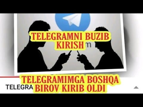 💯TELEGRAMNI BUZIB KIRISH!!!🤔 BOSHQA BIROVNI TELEGRAMIGA KIRIB OLISH BIROVNI NOMIDAN SMS YOZISH!!
