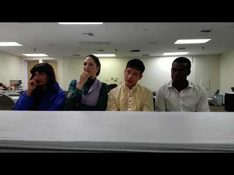 Cast of The Good Place react to Season 1 Finale Ending (FULL)