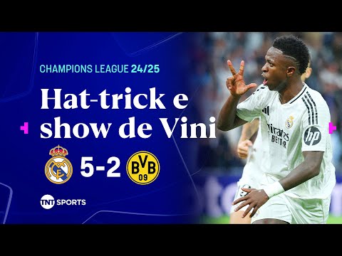 Gols e lances de Real Madrid x Borussia Dortmund