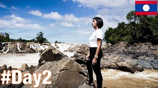 What to do in Don Det 4,000 Islands in Laos | Largest Waterfall in Southeast Asia : Kissa&amp;#39;s Vlog #33