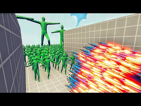 100x ZOMBIE vs EVERY GOD - Totally Accurate Battle Simulator TABS