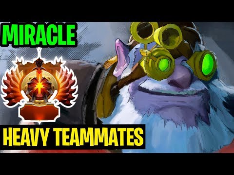 Heavy Teammates - Sniper Miracle - Dota 2