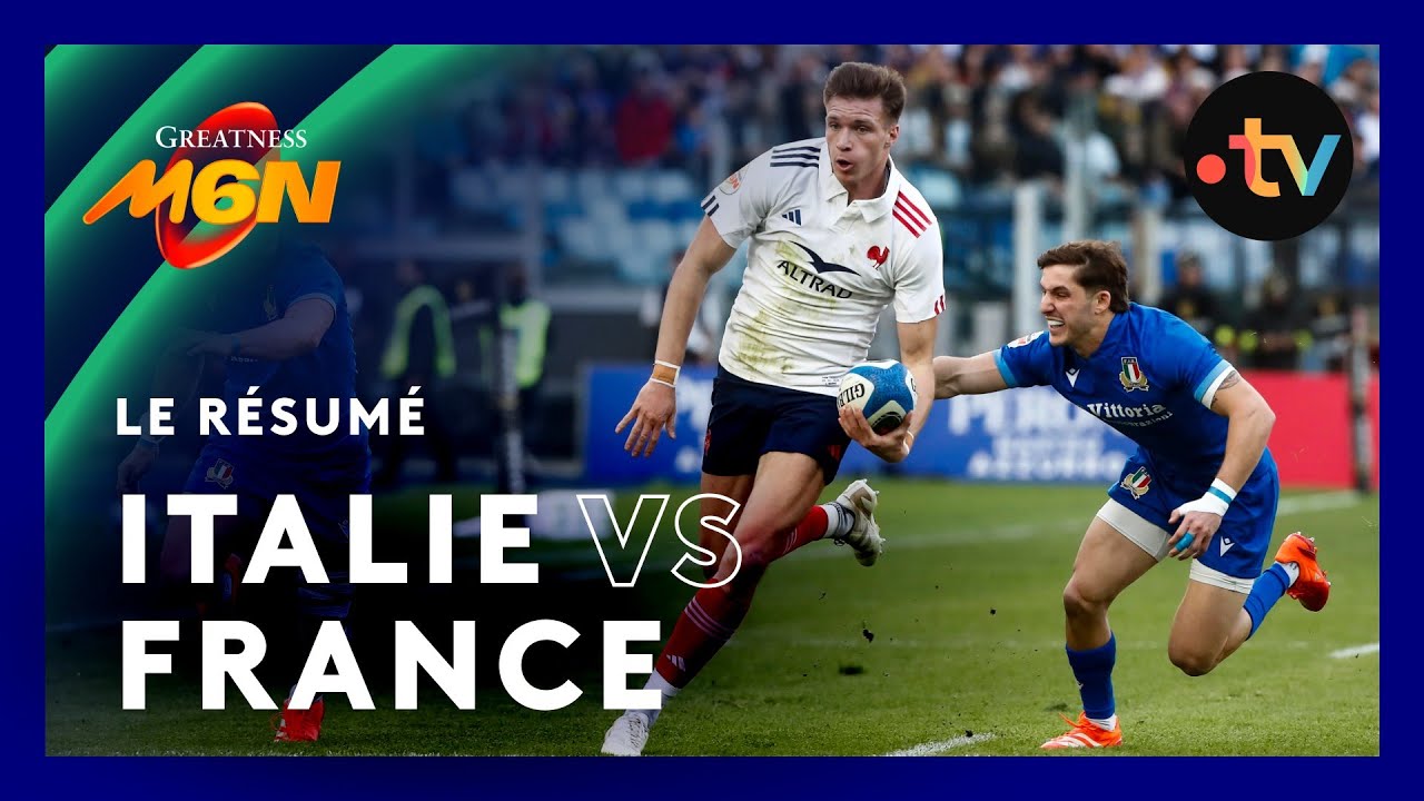 Six Nations 2025 : le résumé d'Italie - France