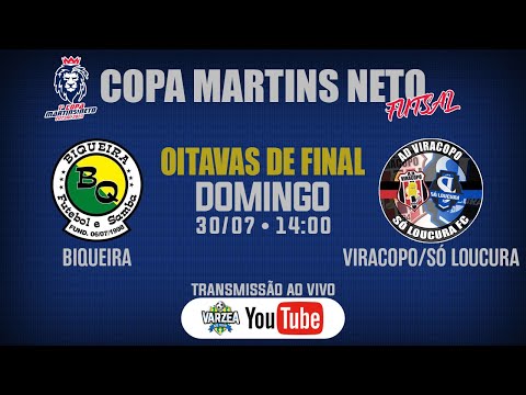 Biqueira FS x AD Viracopo/Só Loucura FC • Oitavas de Final • Copa Martins Neto de Futsal 2023