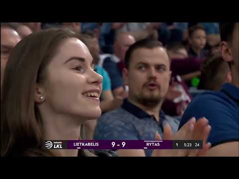 LKL league. BC "Lietkabelis" 83 vs 74 BC "Rytas". 28/04/2019