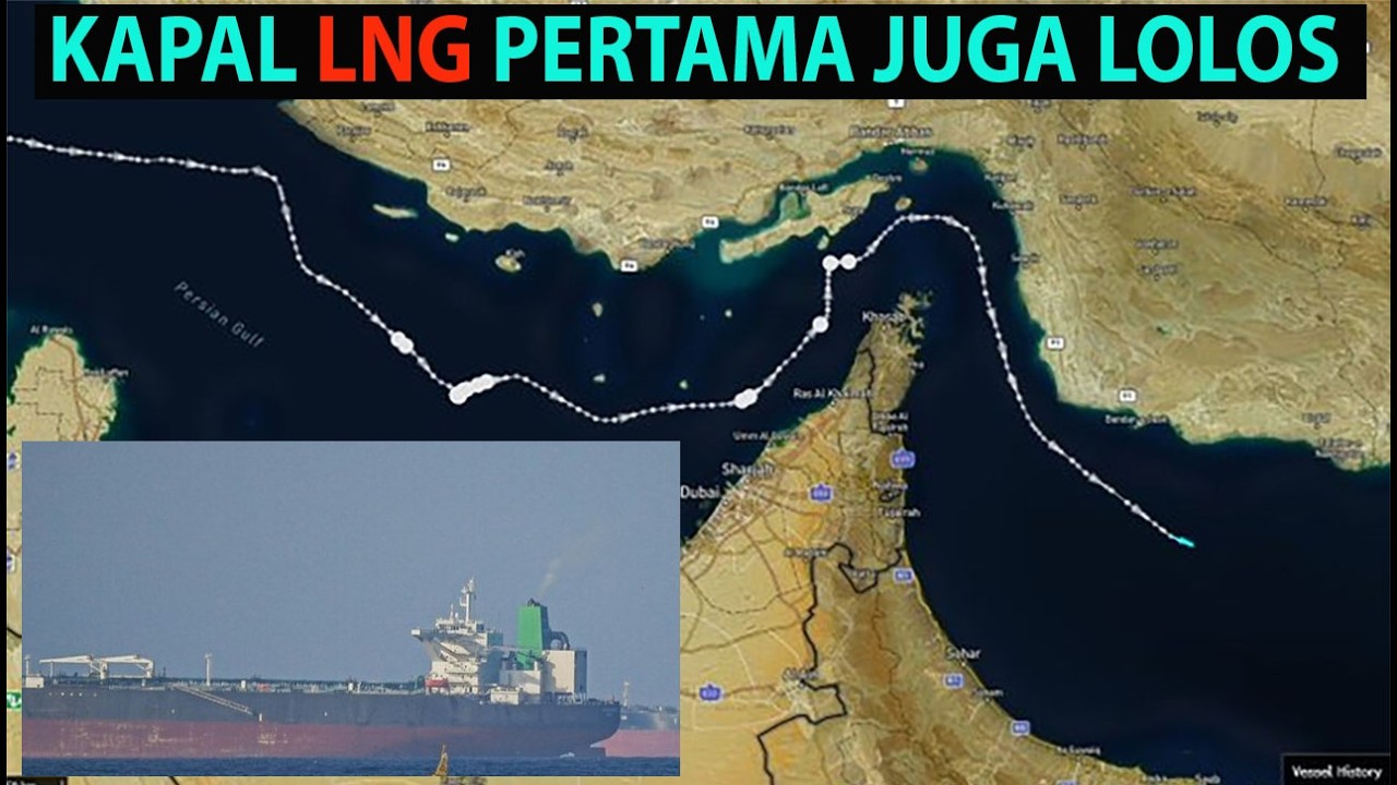 Lolos 2 Penghalang, Super Tanker Jepang Melintas Mulus di Hormuz