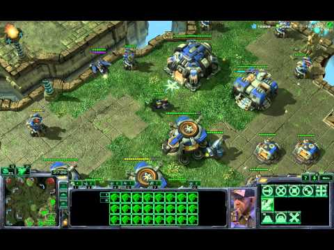 Sky Terran vs Thor Rush - Starcraft 2 HotS
