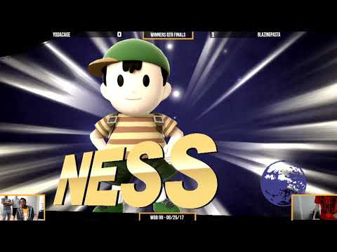 WBB #98 | BlazingPasta (Ness) vs Yoda Cage (Morton) - Winners Qtr Finals - Smash 4 Singles