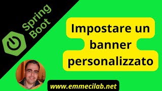 Spring Boot: come impostare un banner personalizzato