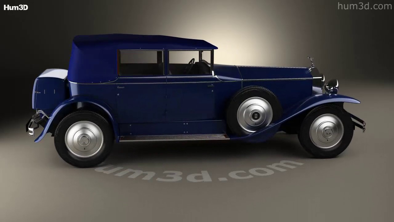 Rolls-Royce Phantom I 1929 3D model by 3DModels.org