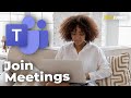 How to Join a Meeting in Microsoft Teams