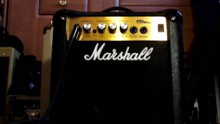 Video thumbnail for Marshall MG10CD + Les Paul by Damian Gitaromania