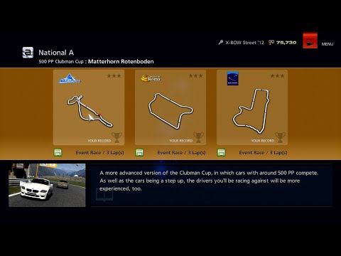 Gran Turismo 6 Part 23 - 500 PP Clubman Cup