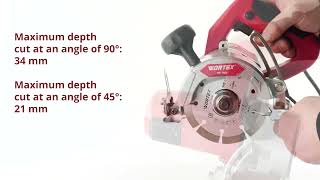 Tile cutter WORTEX TS 1117