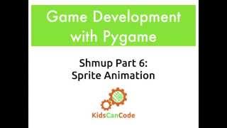 Pygame Shmup Part 6: Sprite Animation