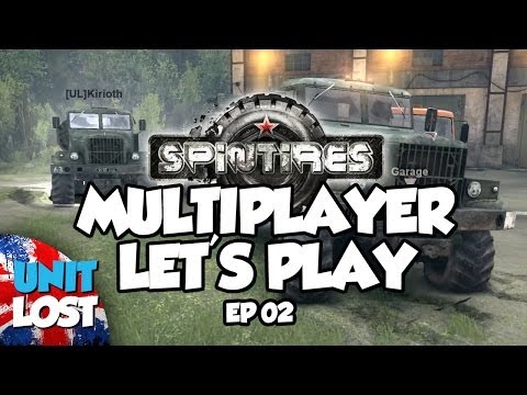 Let's Play - SPINTIRES Multiplayer Gameplay - MOTHER RUSSIA TRUCKING - Part 2