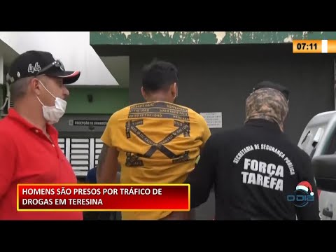 Homens são presos com drogas, celulares roubados e dinheiro em Teresina 15 12 2020