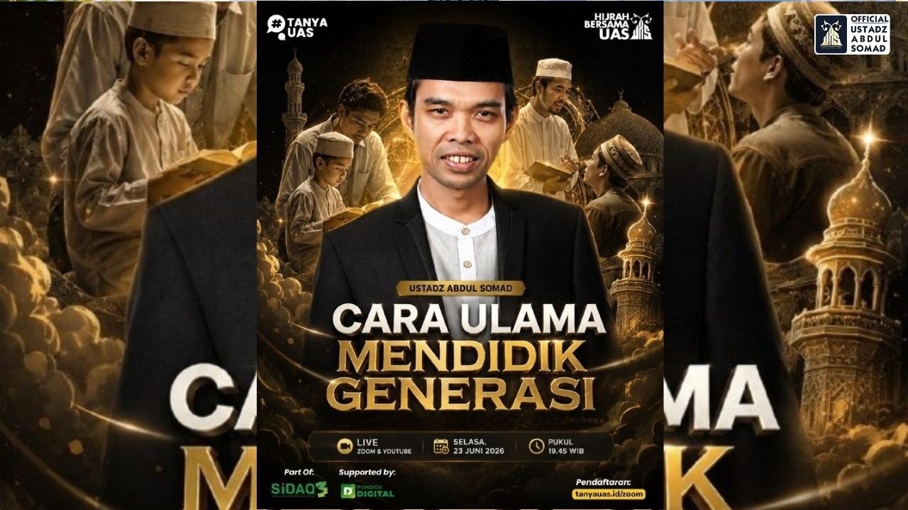 LIVE | Cara Ulama Mendidik Generasi | Ustadz Abdul Somad