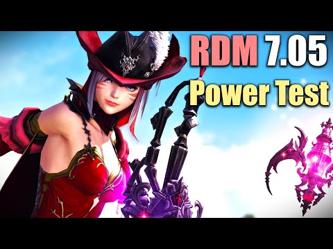 7.05 Red Mage/RDM - Power Test & Rotation