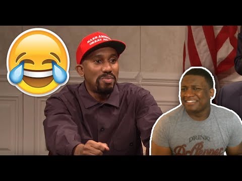 Kanye West Donald Trump Cold Open REACTION