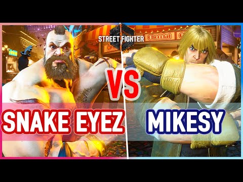 SF6 🔥 Snake Eyez (Zangief) vs Mikesy (Ken) 🔥 Street Fighter 6