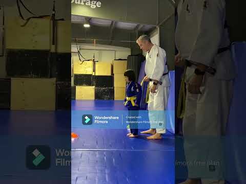 Judo foot sweep training with young athlete.(Ashi-Waza)