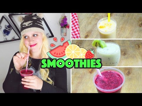 Recetas fáciles y ricas para bajar de peso (smoothies)