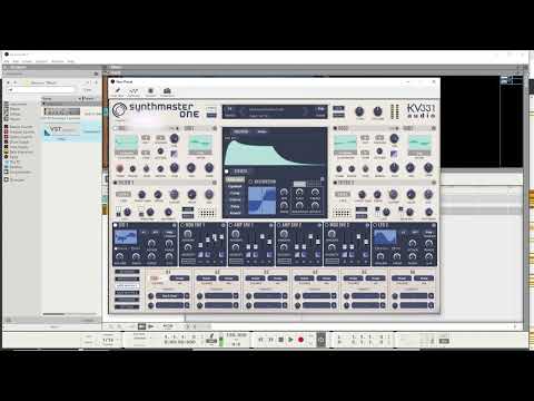 Sound Design/Experiment with Reason 12 ep 3: Synthmaster One