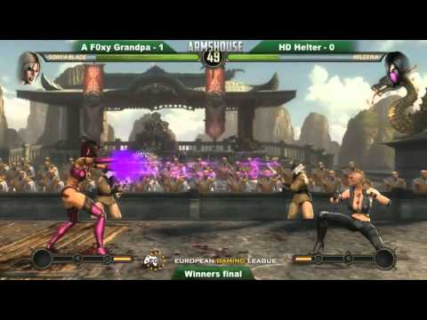 A f0xy grampa (Son) vs HD Helter (Mil) - winners final EGL4 MK9