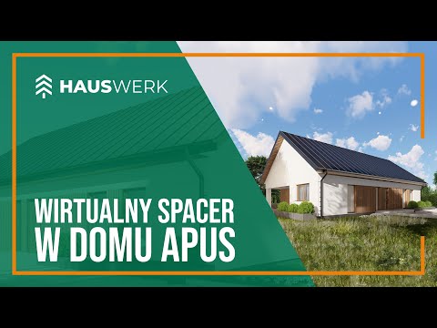 Wirtualny spacer w gotowym projekcie domu APUS