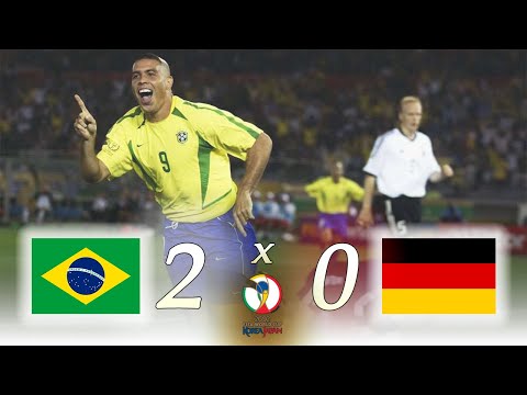 FINAL Copa do Mundo 2002 - Brasil 2 x 0 Alemanha  [720p HD] (Final FIFA World Cup Highlights)