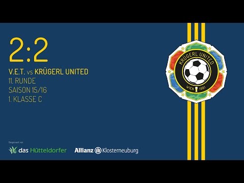 V.E.T. - Krügerl United (2:2) Tore zum 0:1, 0:2 und 2:2
