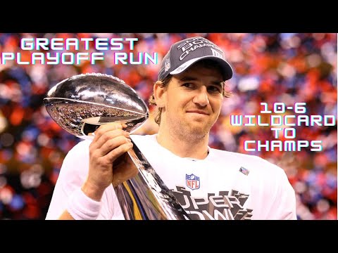 Greatest Super Bowl Run Ever - 2007 Giants