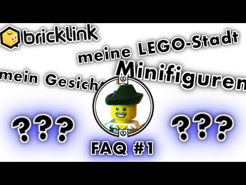 FAQ #1: Bricklink, LEGO-Stadt, mein Gesicht und Minifiguren