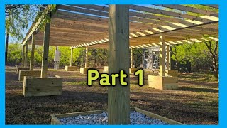 Building a Large Pergula for my Wedding / PART 1