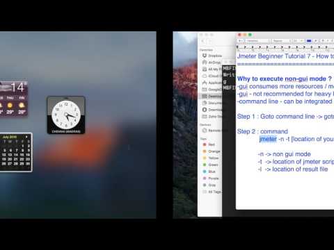 Jmeter Beginner Tutorial 7   How to run jmeter from Command Line non GUI mode
