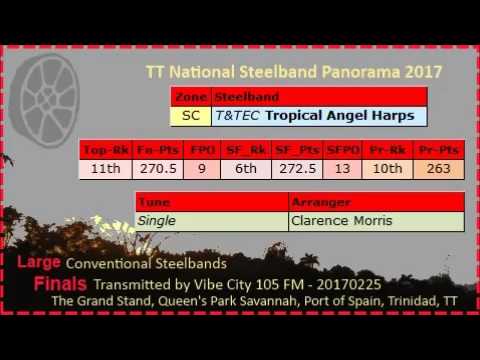 Pano Finals Lg 2017 - T&TEC Tropical Angel Harps Steel Orchestra - Single (Arr Clarence Morris)